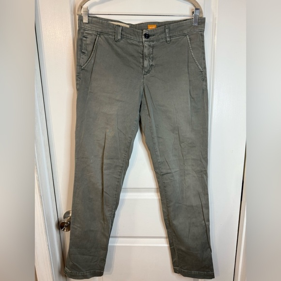 Pilcro & The Letterpress Women’s Green Hypen Chino Pants - Size 28 - Picture 1 of 6
